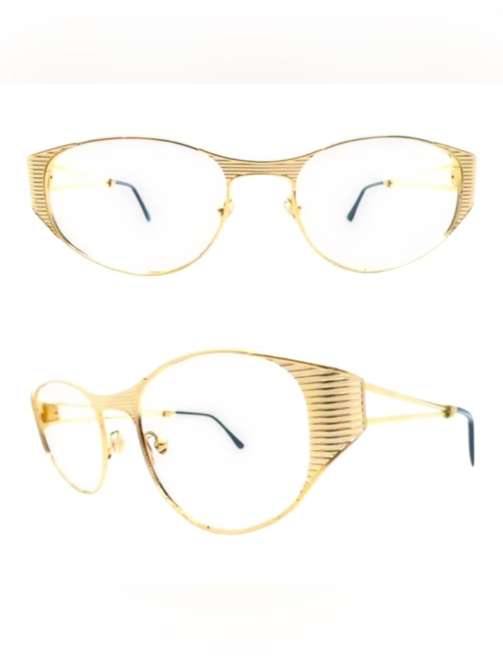 Vintage Henry Jullian Gold Filled Eyeglasses/Frames, Model Linea